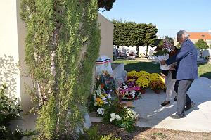 CEREMONIE DU 1 NOVEMBRE 2015 CIMETIERE DE MAZARGUES (41)